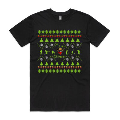 Ugly Christmas T-Shirt - AS Colour - Staple Crew Tee (Premium) Thumbnail