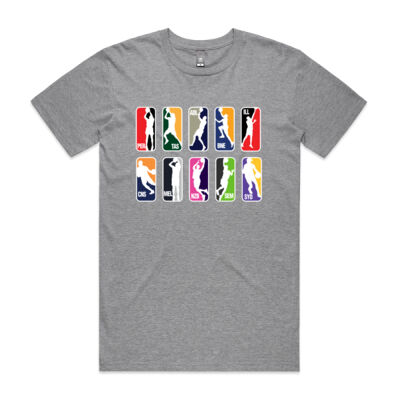 NBL Team Logos - AS Colour - Staple Crew Tee (Premium) Thumbnail